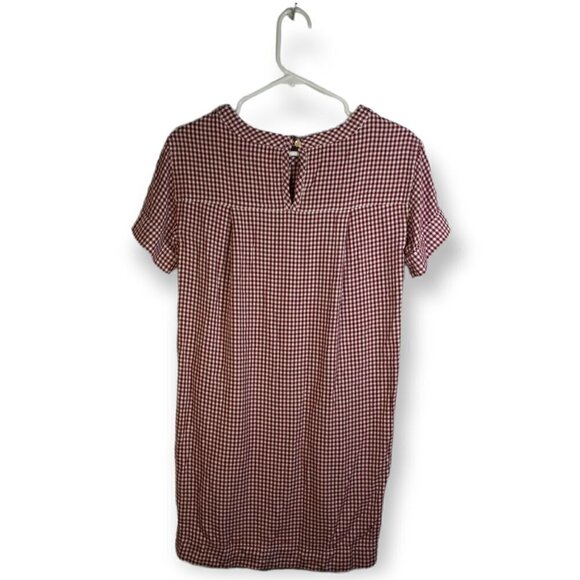 MADEWELL Filmscore Gingham Check Shirt Dress XXS - Picture 2 of 6